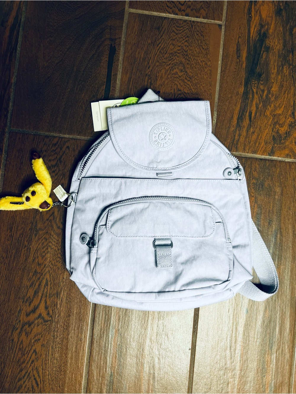 Kipling Queenie Backpack Lavender and Yellow NWT Mini Backpack Purse